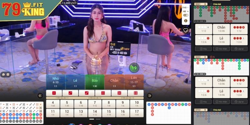 Các hình thức cược phổ biến trong Tài Xỉu 79KING