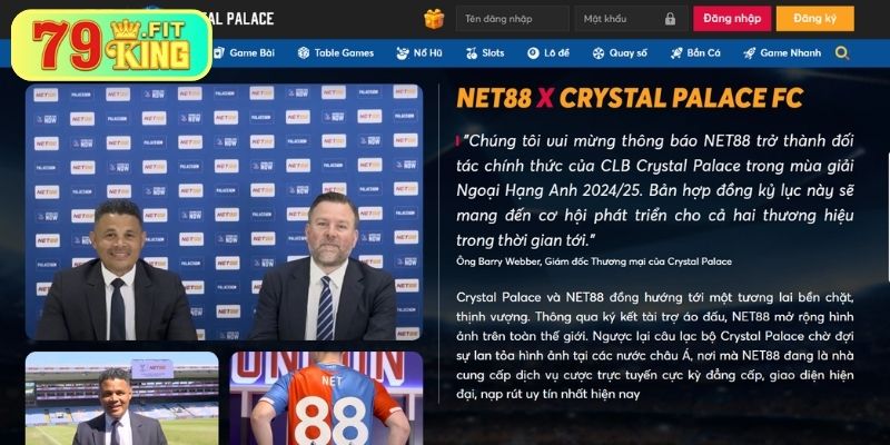 Nguồn tài chính ổn định để nâng cao năng lực thi đấu cho Crystal Palace